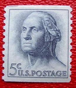 USA 1229: 5c Washington, coil single, MNH