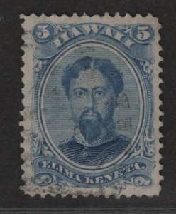 Hawaii Sc#32 used, VF, Cv. $30