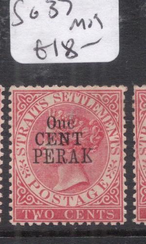 Malaya Perak SG 37 MOG (6dky)