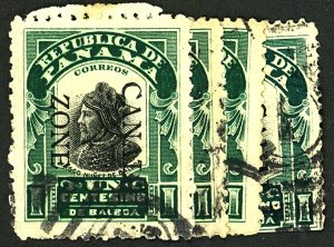 CANAL ZONE #22(4) USED