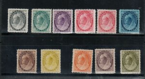 Canada #74 - #84 Very Fine Mint Fresh Set