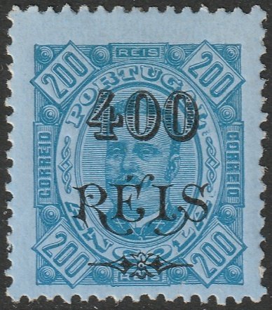 Angola 1902 Sc 81 MH* perf 12.5