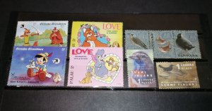 Large world lot stamps, blocks,minisheets mostly MNH see photos