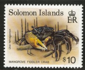 British Solomon Islands Scott 747 MNH**1993 10$ Crab stamp