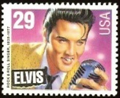 2721 Elvis Presley F-VF MNH single