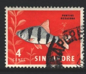 Singapore Sc#54 Used