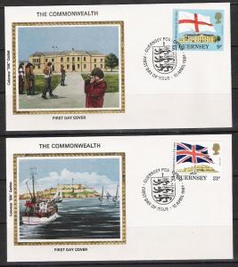 Guernsey #279 FDC The Commonwealth