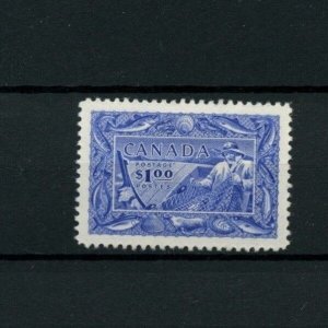 #302 $1.00 FISH VF MH  Canada mint