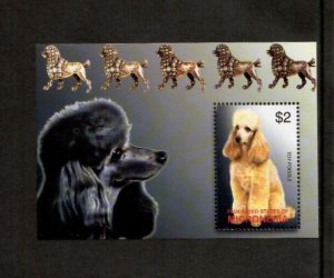 Micronesia 2003 - Dogs at the Beach - Souvenir Stamp Sheet - Scott #575 - MNH