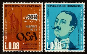 Honduras #C528-C529 used