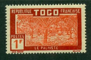 Togo 1938 #242 MH SCV(2024)=$1.10