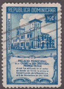 Dominican Republic 412 Municipal Building, San Cristóbal 1945