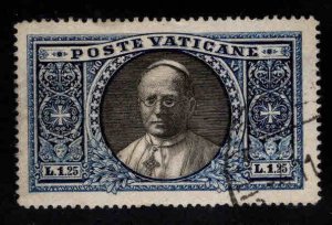 Vatican Scott 29 Used 1933 Pope Pius XI stamp