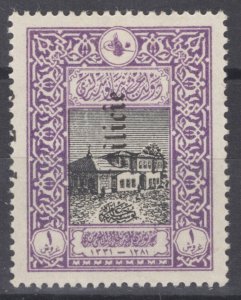 ZAYIX Cilicia 78 MH 1pi Sideways Overprint Unlisted Architecture 092422S116