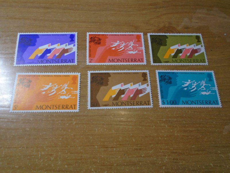 Montserrat  #  306-11  MNH