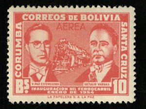 1954 Corumba Santa Cruz Bolivia AEREA 10Bs. (ТS-846)