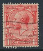 GB SG 357    SC# 160   Used  Bright Scarlet  see details