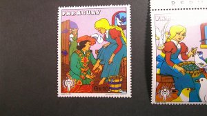 Paraguay 1979 I.Y.C. Issue Scott# 1893a-g (7) + 1894-1896 Mint XF NH CPL 9 + S/S