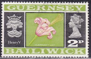 Guernsey 44 Guernsey Lily and Henry V 1971