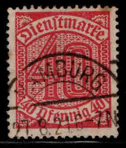 Germany Scott o7 Used official stamp
