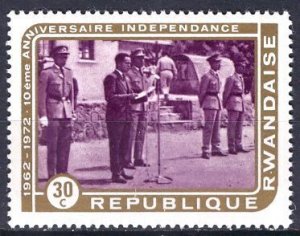Rwanda: 1972; Sc. # 471, MNH Single Stamp