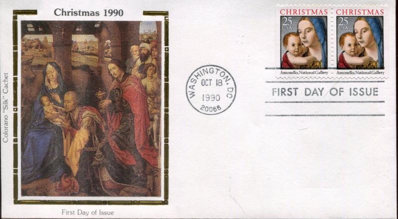 US FDC Scott #2704 Juan Rodriquez Cabrillo. Colorano Cachet. Free Shipping.