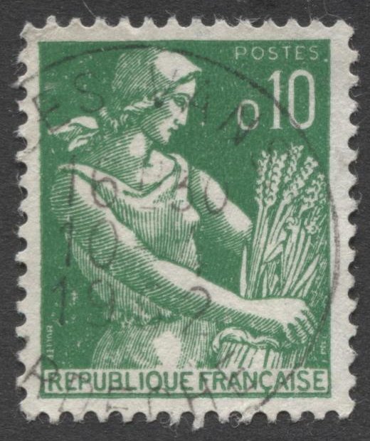 France #939 Farm Woman Used CV$0.30