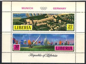 Liberia; 1971: Sc. # C187: MNH Souvenir Sheet