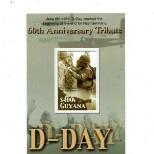 Guyana - 2005 - D-Day/Barker - Souvenir Sheet - MNH