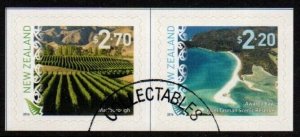 NEW ZEALAND SG3779/80 2016 LANDSCAPES USED