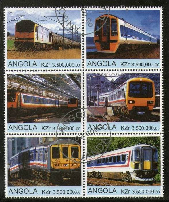 Angola Used Block Of 6 Diesel Locomotives 2000