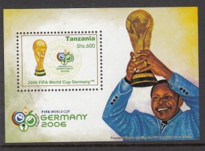 Tanzania 2417 Soccer Souvenir Sheet MNH VF