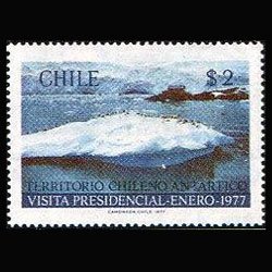 CHILE 1977 - Scott# 497 Antarctic View Set of 1 NH