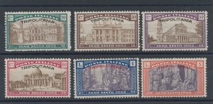 1925 TRIPOLITANIA, Holy Year, n . 17/22, MNH **