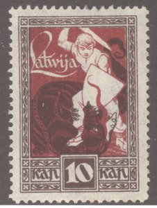 Latvia, Scott #64, MH