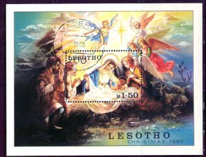 Lesotho 1980: Sc. # 318; Used Souvenir Sheet