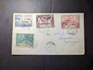 1949 St Vincent BWI Cover Kingstown Local Use