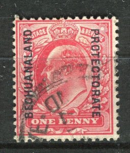 BECHUANALAND; 1903-4 early ED VII issue fine used Shade of 1d. value