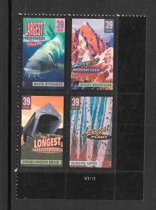 #4033-72 MNH Plate Block of 4