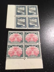 Mexico sc 725,726 MNH block of 4