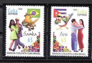 CUBA yr. 2005:  DANCES,  #4497-4498
