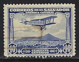 El Salvador C14 VFU AIRPLANE Z4-146-10