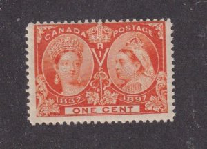 CANADA # 51 FVF-MNH 1cts JUBILEE CAT VALUE $30