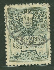 San Marino #79b Used Single