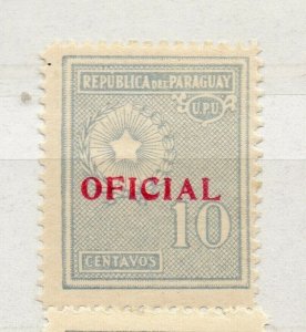 Paraguay 1935 Early Issue Fine Mint Hinged 10c. Official Optd NW-175880