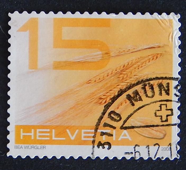 Postage stamp, Switzerland, №9-(25Sw-2IR)