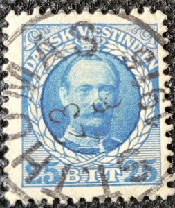 Danish West Indies, 1908, K. Frederick VIII, #45, used, SCV$2.50