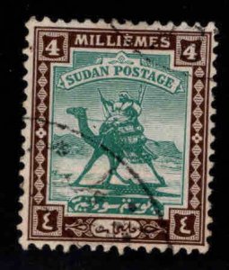 SUDAN Scott 32 Used Camel mail stamp 1922