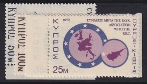 CYPRUS, Scott 405-408, MNH