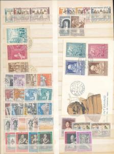 VATICAN Religion Art Used MM Covers (Apx 100 Items) AU9535